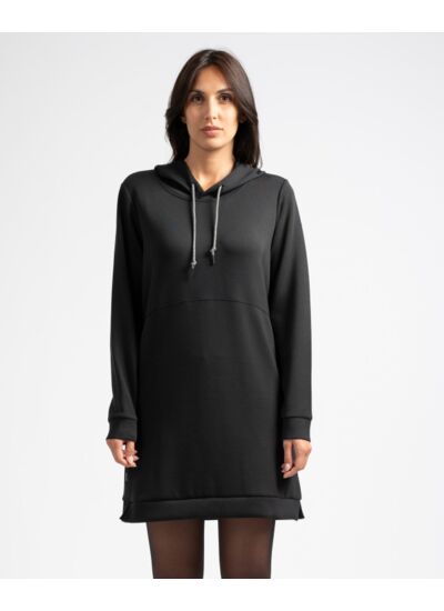 Robe sweat en molleton