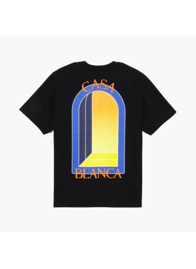Casablanca T-Shirt L'Arche de Nuit Noir