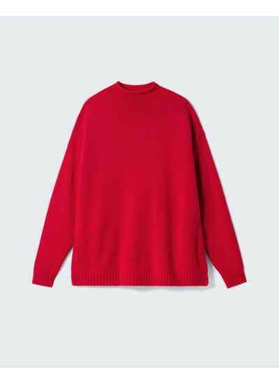 Pull col montant ample - Femme - GARNET