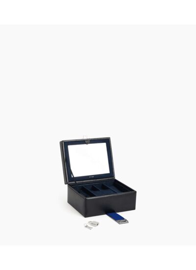 Boite à bijoux moyen modèle en cuir
