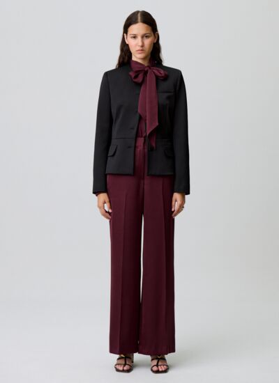 Claudie pierlot Pantalon fluide satiné