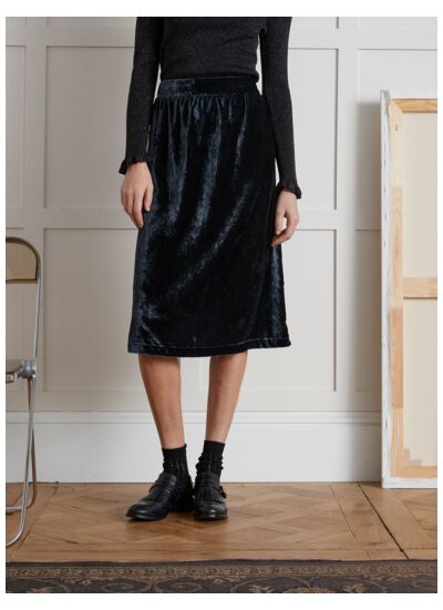 JUPE PANNE VELOUR