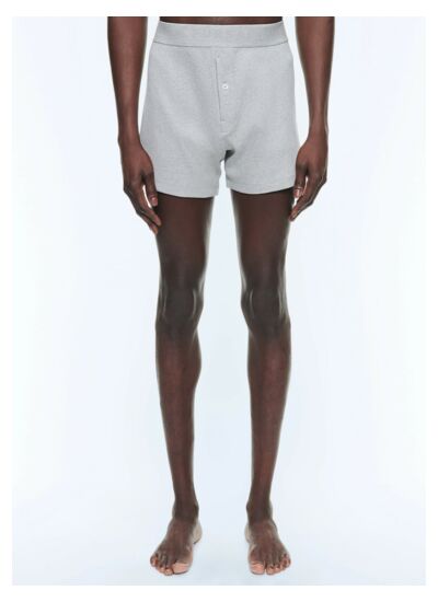 Caleçon en coton biologique côtelé