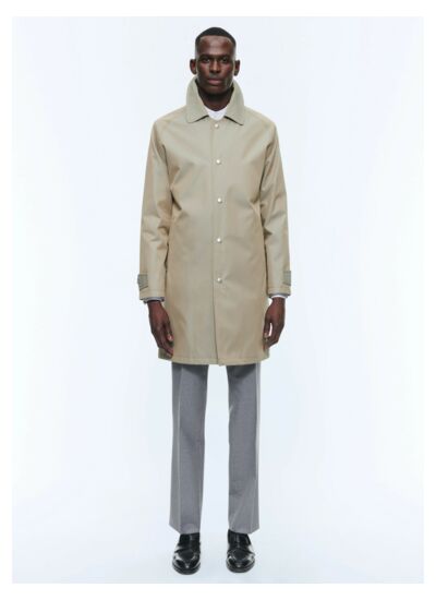 Manteau déperlant en coton Solaro