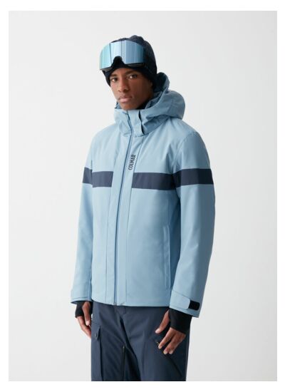 Veste de ski avec insert bicolore