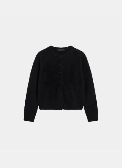 Tara Jarmon Gilet gilma - noir en laine alpaga
