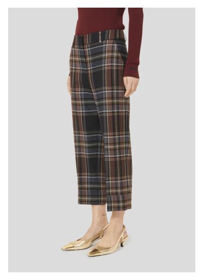 Pantalon Piper-Nuit en Laine Vierge