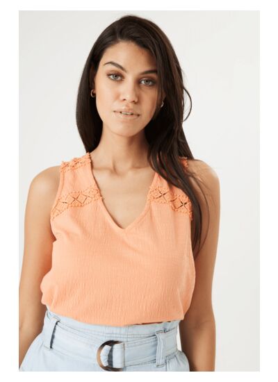 Women Top Orange