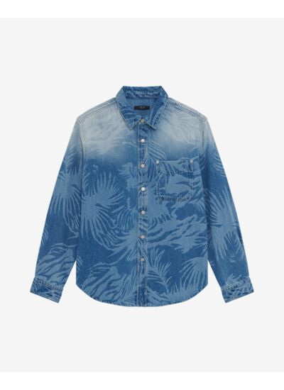 Surchemise En Jean À Motif Kopin