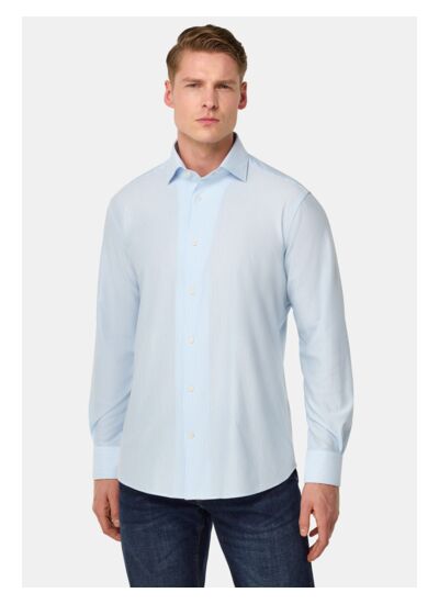 Polo Chemise en Jersey Regular Fit