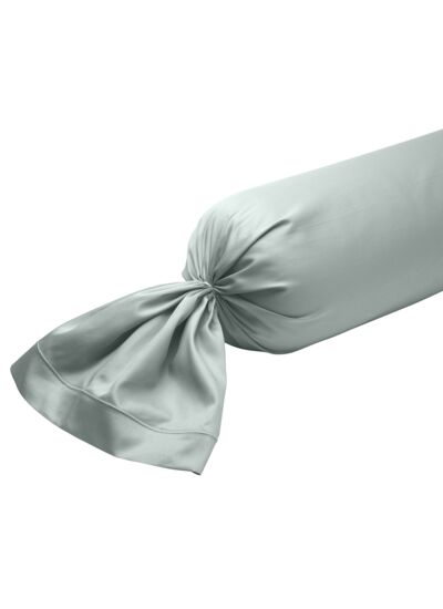 Taie de traversin Partition Satin de coton Coloris Menthe
