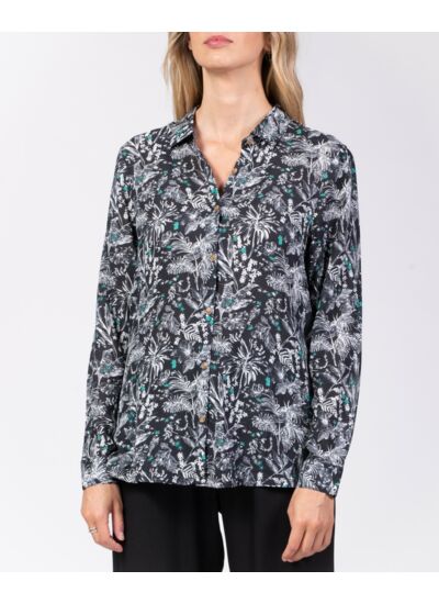 Chemise imprimé toile de jouy