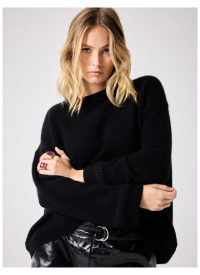 Pull cachemire Augustine NOIR
