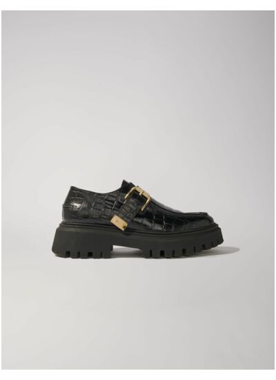 Derbie chunky en cuir