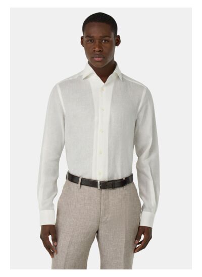 Chemise en Lin Regular Fit