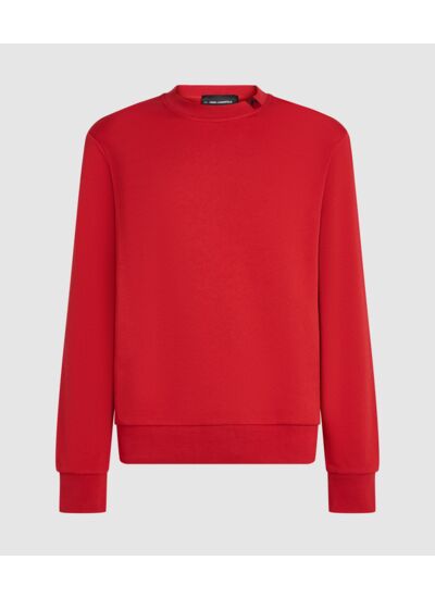 K NECK DETAIL SWEATSHIRT