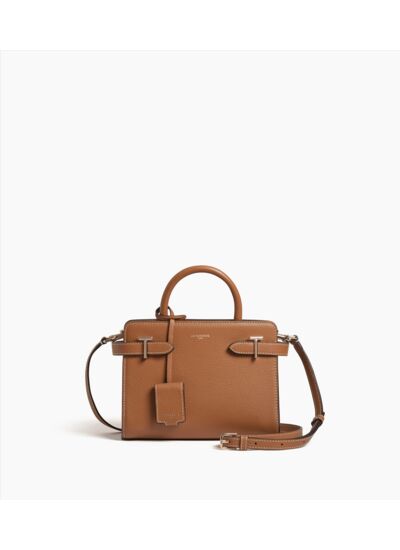 Petit sac à main Emilie en cuir grainé