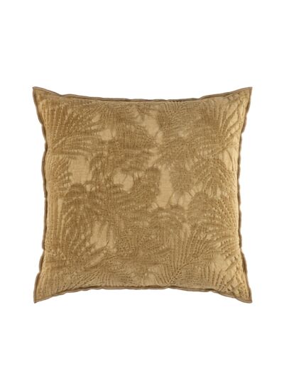 Yves Delorme - Housse de coussin en coton vert, Vérone