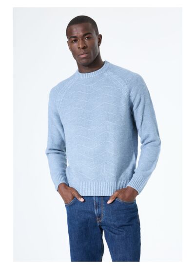 Men Sweater Blue