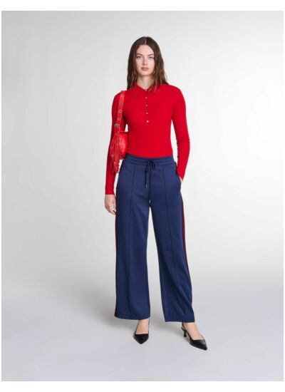 Body en laine et soie