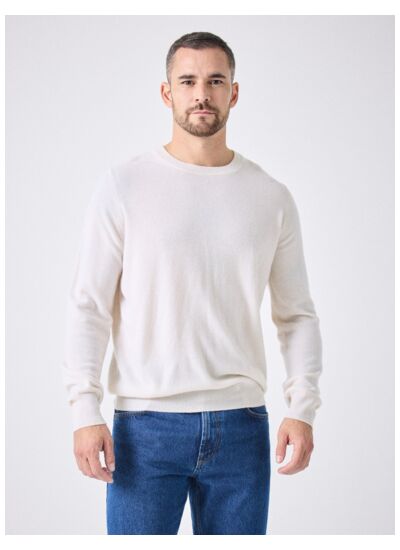 Pull cachemire Pascal ECRU