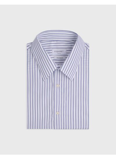 Chemise Antonin rayée marine