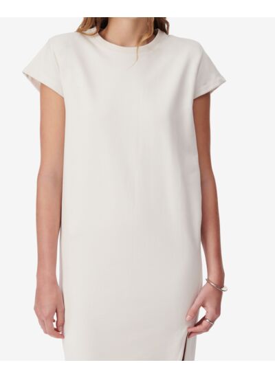 Robe T-Shirt À Fente Athenie