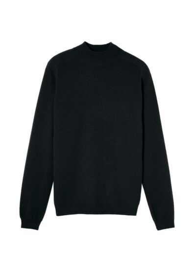 Col montant - Homme - NOIR