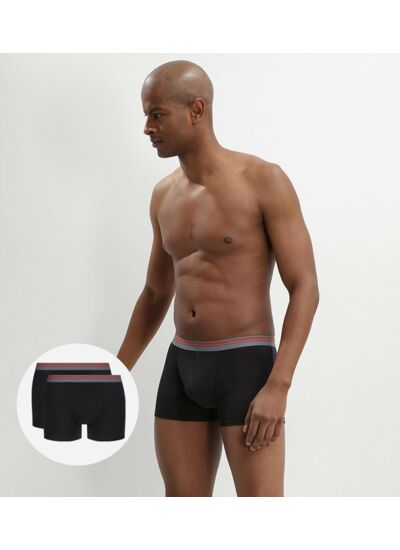 Lot de 2 boxers noirs Daily Colors
