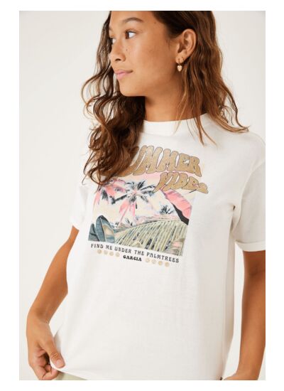 Girls T-shirt White