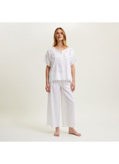 Laurence Tavernier - Pyjama en satin, Hawai