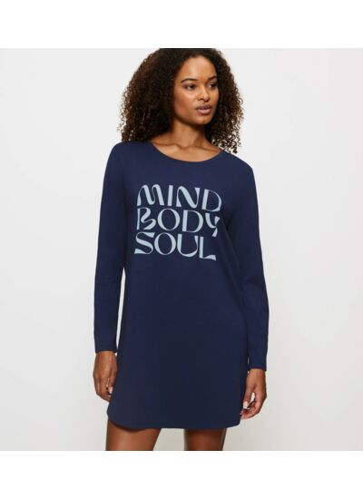 Chemise de nuit manche longue
