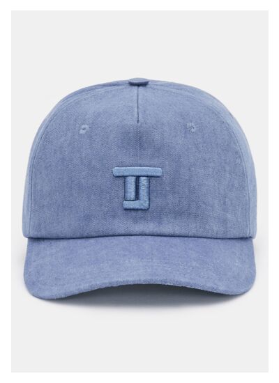 Casquette Carole-bleue en denim