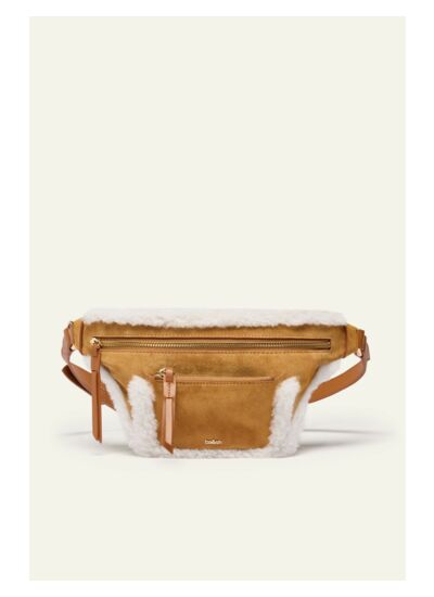 SAC SHEARLING BANANE