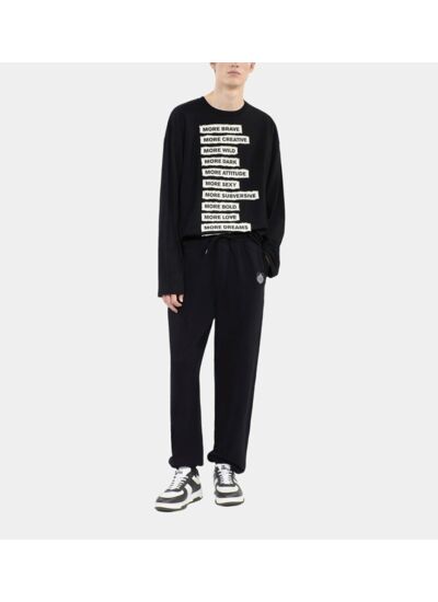 Bas De Jogging Blason Noir Homme