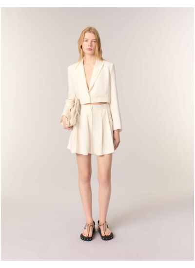 Veste de tailleur courte