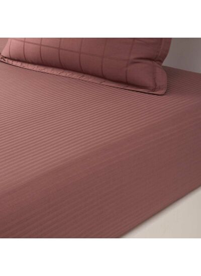 Olivier Desforges - Drap housse en satin de coton blanc, Baptiste