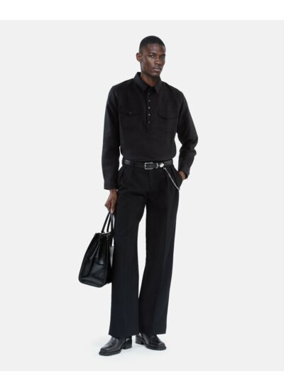 Chemise Col Ouvert Long Manche Longue