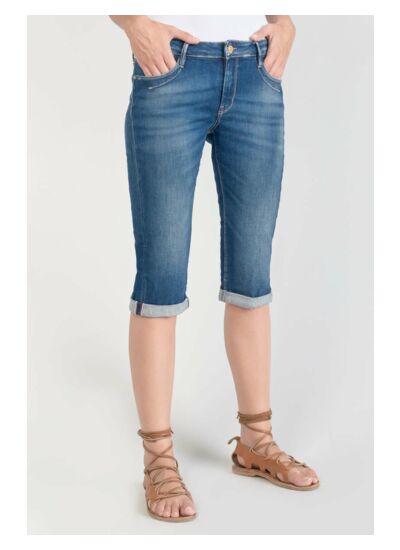 Corsaire pantacourt en jeans VALLON