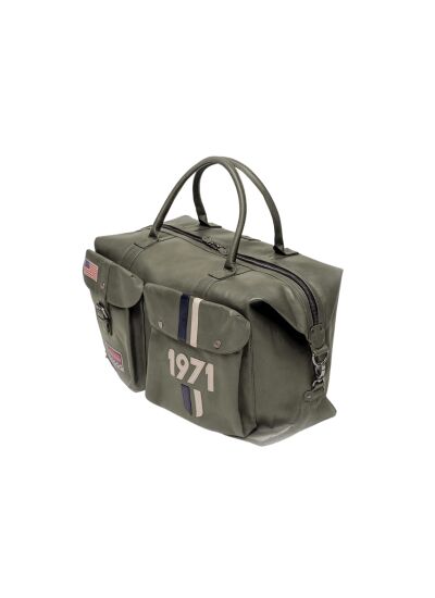 Sac Cuir Dean 72H SMQ Dark Kaki