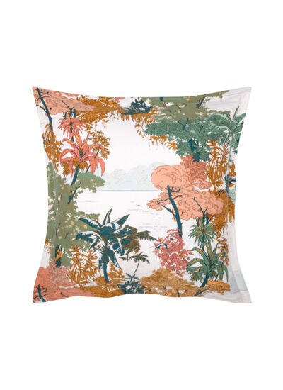 Olivier Desforges - Taie d'oreiller en satin de coton lavé, L'inconnue