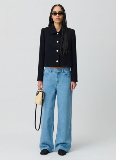 Claudie pierlot Jean large baggy