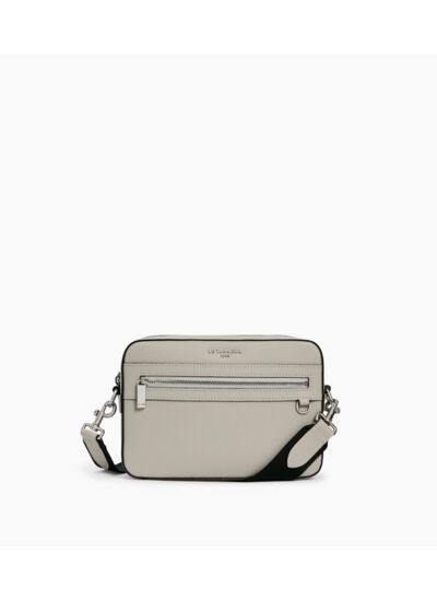 Petite sacoche Emile en cuir signature T