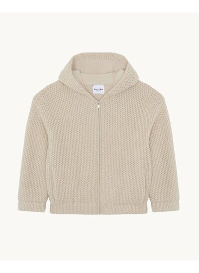 Hoodie Budi beige organic