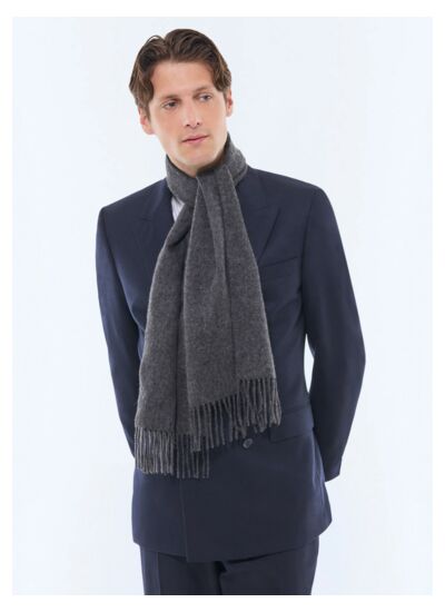 Veste de costume croisée en laine