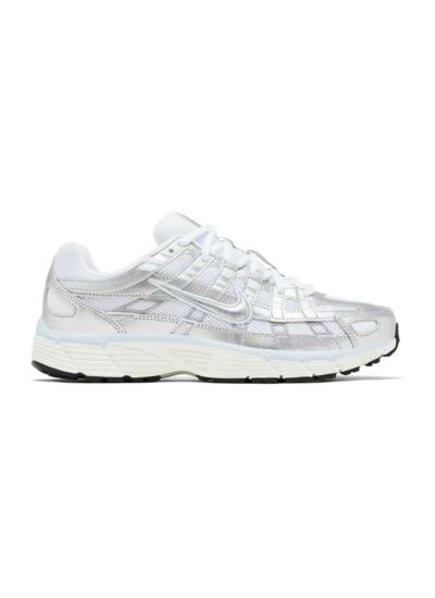 Nike P-6000 White Blue Tint Sail Metallic Silver