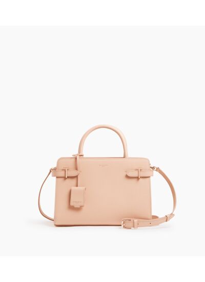 Sac à main moyen modèle Emilie en cuir signature T