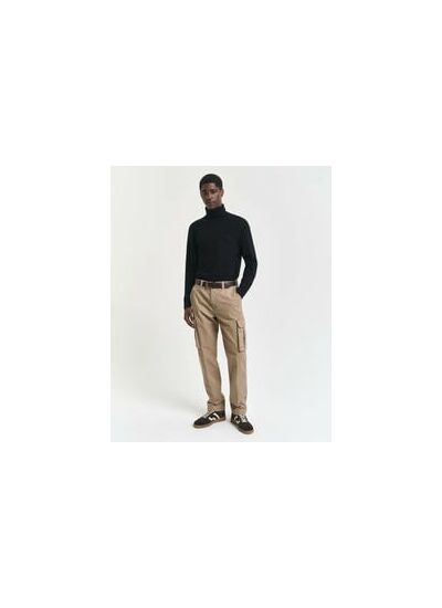 Regular Fit Cotton Twill Cargo Pant