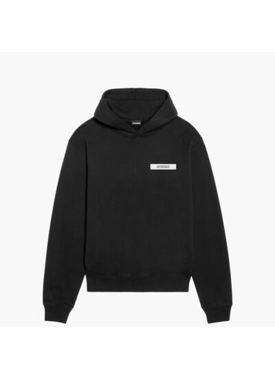 Jacquemus Hoodie Gros Grain Noir