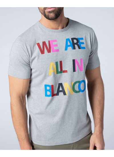 T-shirt en coton à col rond